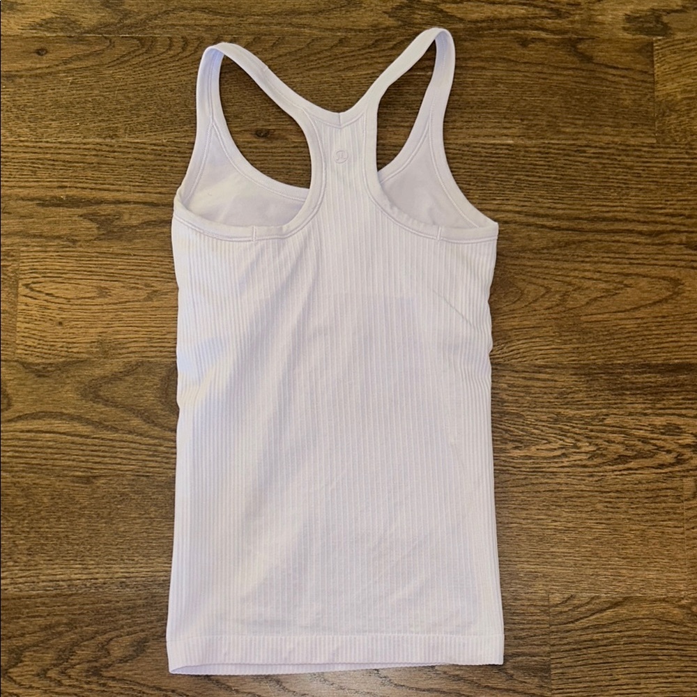 LIGHT PURPLE LULU LEMON TANK